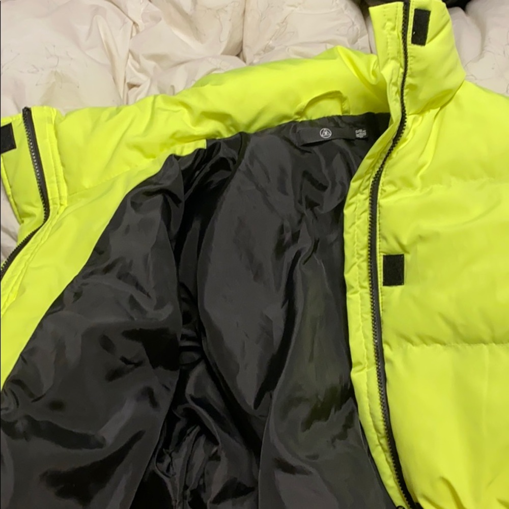 Yellow Cropped Tiger Mist Jacket - image 2